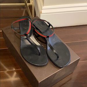 Gucci sandal wedges